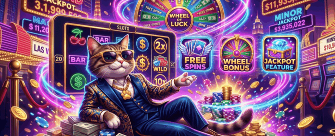 Cat in Vegas