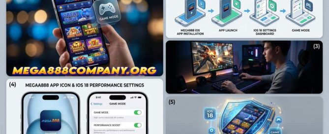 Mega888 app on iOS 18 with Game Mode features