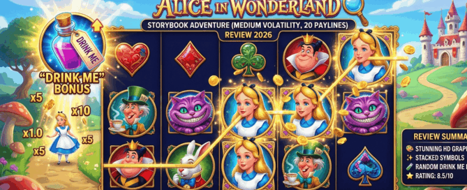Alice in Wonderland Mega888 Review