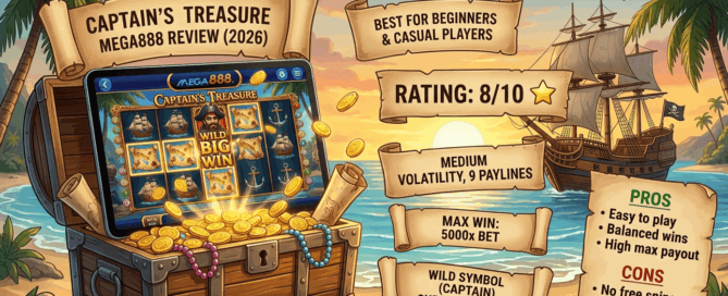 Captain’s Treasure Mega888 Review